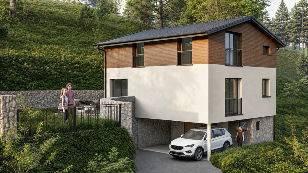 Haus – Collombey - Ansicht 4