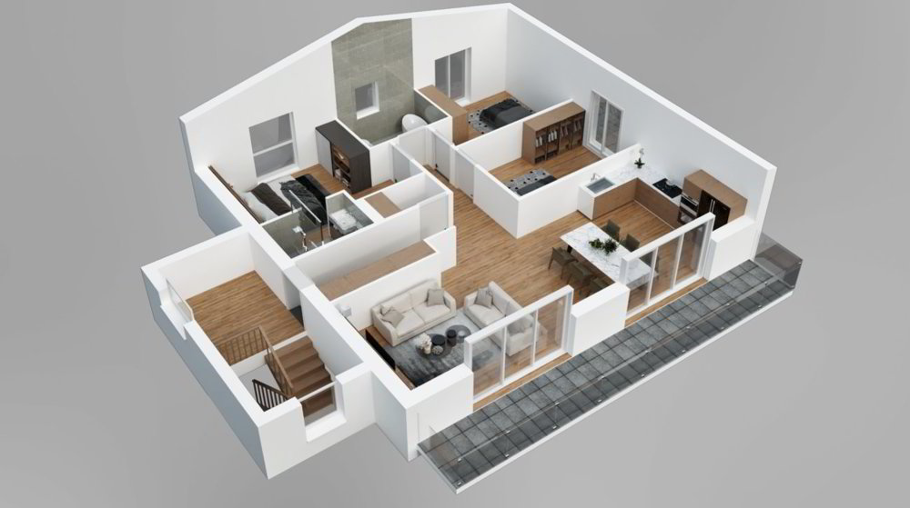 Wohnung – Collombey - Ansicht 2