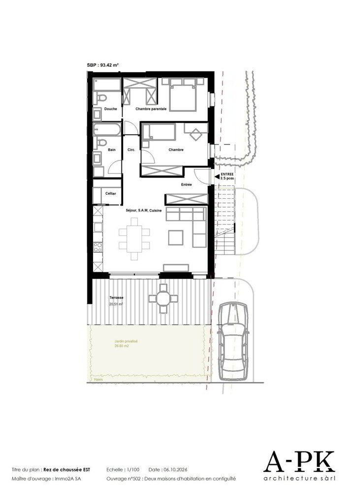 3 rooms Apartment to buy in Chalais - image 1/6