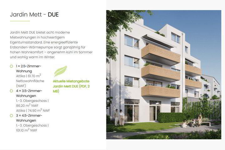 3 rooms Apartment for rent in Biel/Bienne - image 1/5