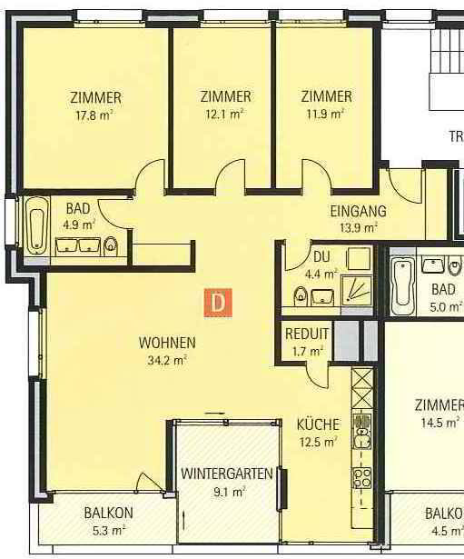4.5 rooms Apartment for rent in Glattpark (Opfikon) - image 1/7