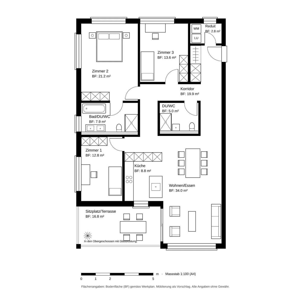 4.5 rooms Apartment to buy in Ermensee - image 1/12