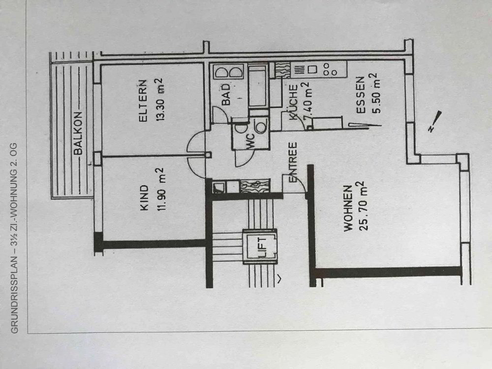 Appartamento di 3.5 locali in affitto a Riehen - immagine 1/8