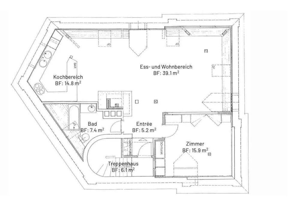 2.5 rooms Apartment for rent in Bern - image 1/13