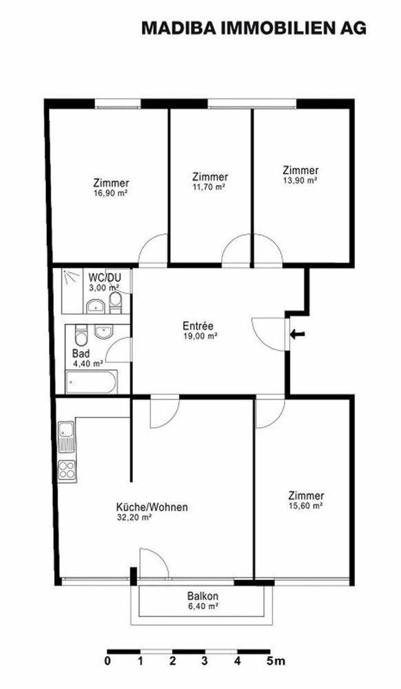 Appartement 5.5 pièces à louer à Bâle - image 1/8