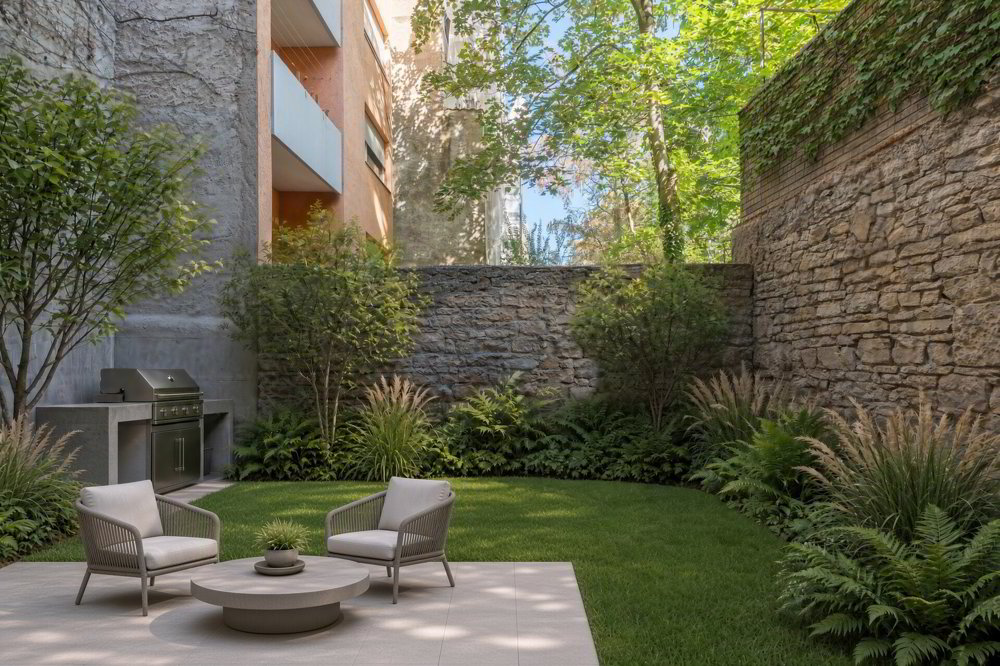 Urban und doch privat - Neubau 2.5 Z' Gartenapartment im beliebten St. Johann-Quartier