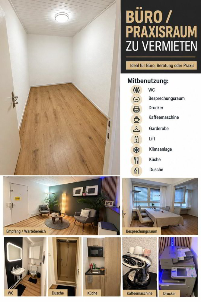 1 rooms Office & Commercial for rent in Basel - image 1/2