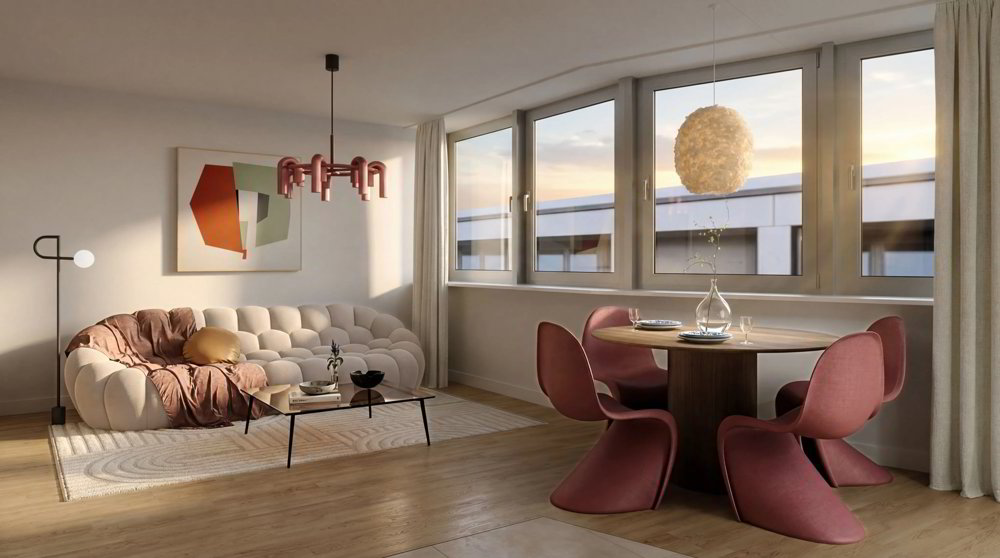 3 Zimmer Wohnung zu vermieten in Geneva - Bild 1/3