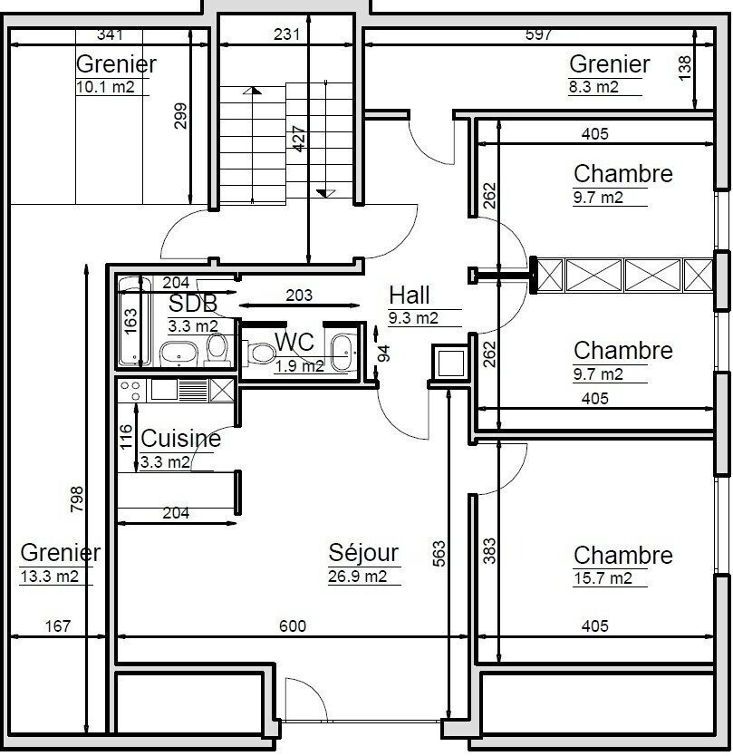 4 rooms Apartment for rent in Lyss - image 1/9