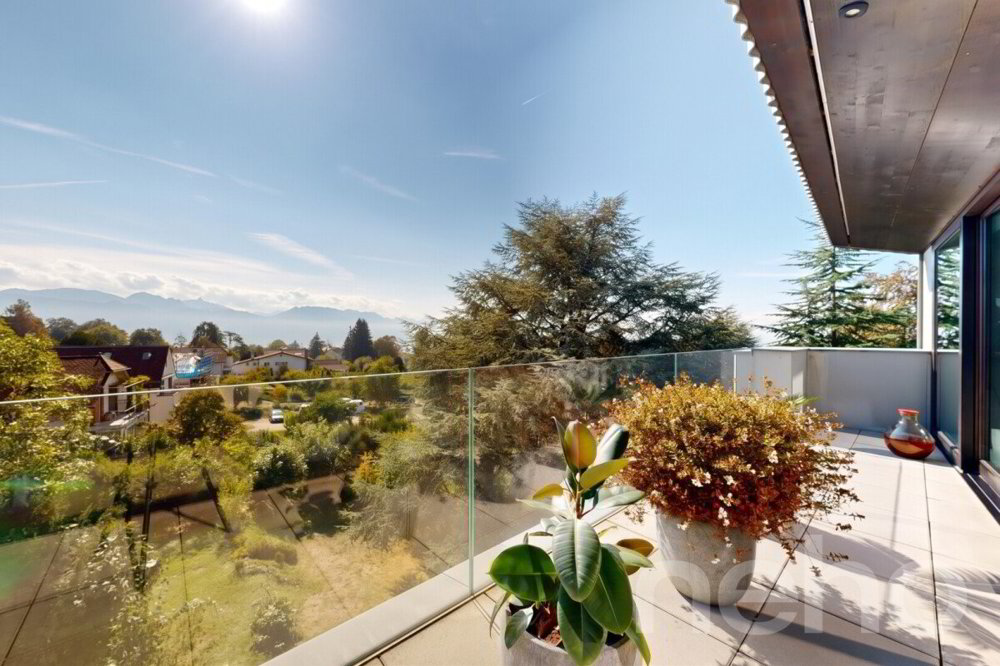 Magnifique appartement en attique au calme absolu à Chailly