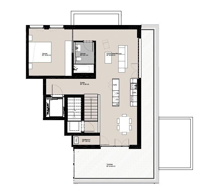 2 rooms Apartment for rent in Moosseedorf - image 1/8