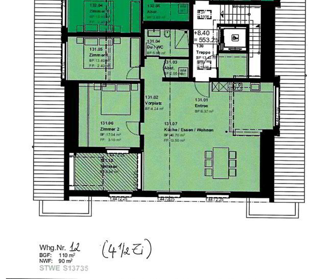4 rooms Apartment for rent in Guntershausen b. Aadorf - image 1/13