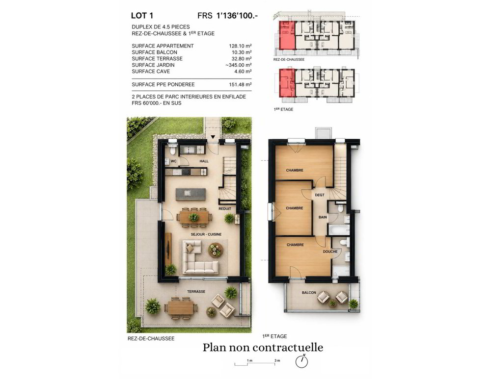 4 rooms Apartment to buy in Marchissy - image 1/5