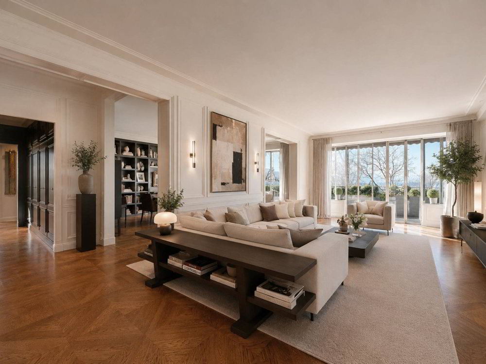 Au cur de Ouchy, appartement de standing de 7 pièces avec vue sur le lac