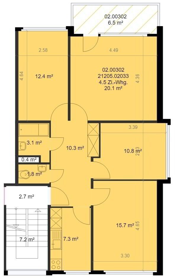 4 Zimmer Wohnung zu vermieten in Ostermundigen - Bild 1/12