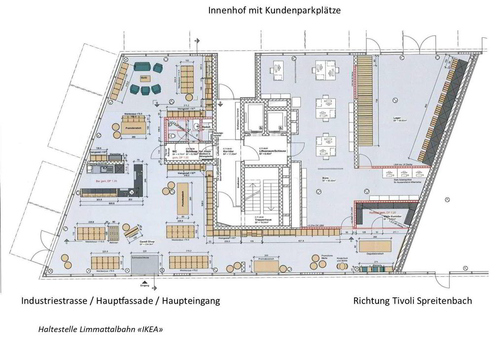 null Zimmer Büro zu vermieten in Spreitenbach - Bild 1/11