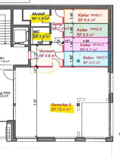null Zimmer Büro zu vermieten in Wauwil - Bild 1/4