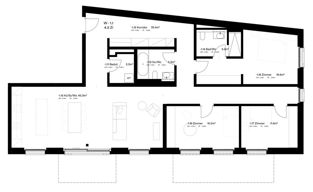 Appartement 4.5 pièces à louer à Wettswil - image 1/13
