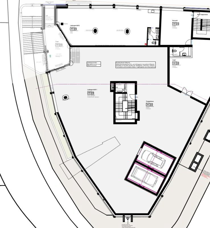 null rooms Office & Commercial for rent in Goldach - image 1/8