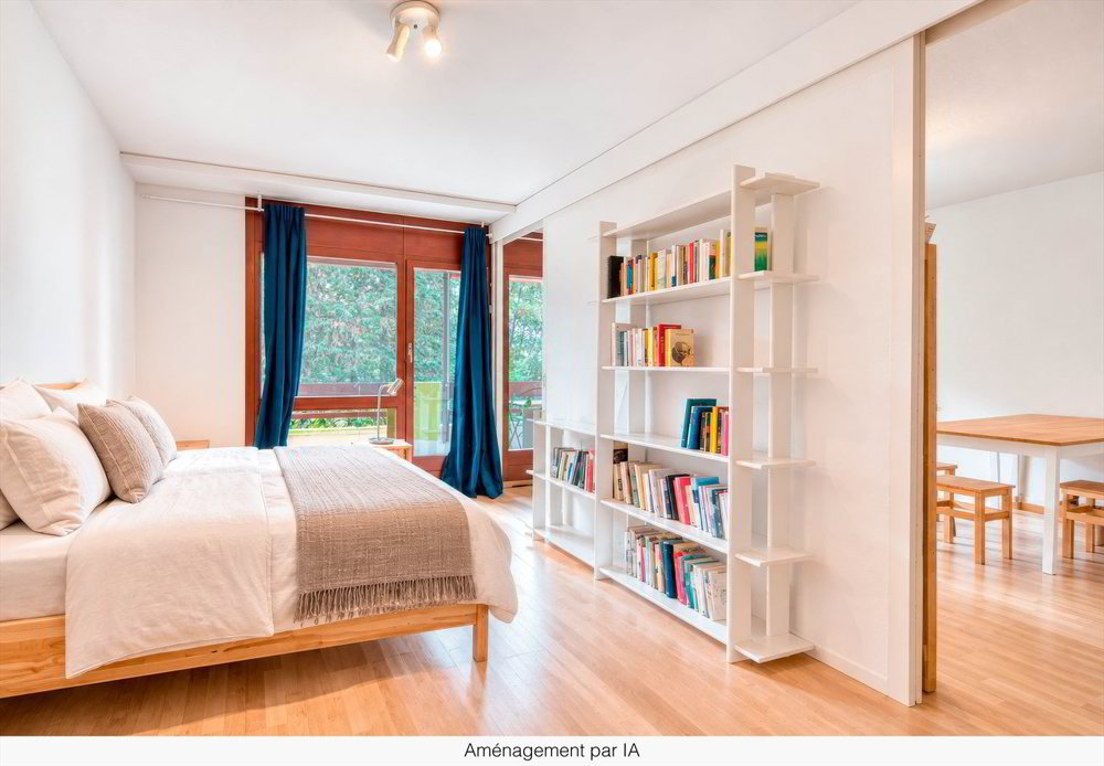 Appartement de 1,5 pièces avec balcon idéal pour un investissement