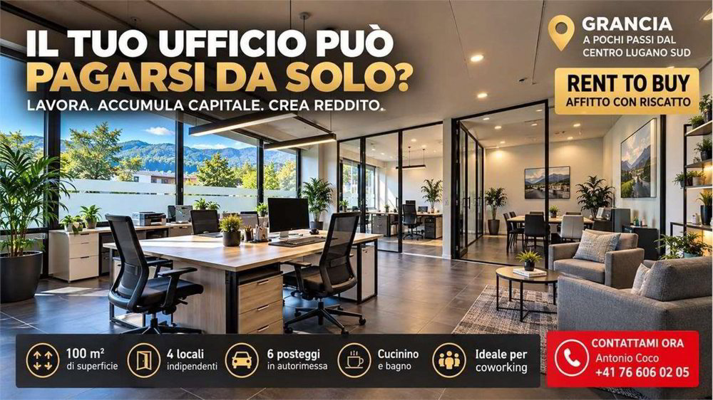 null rooms Office & Commercial to buy in Melide - image 1/2