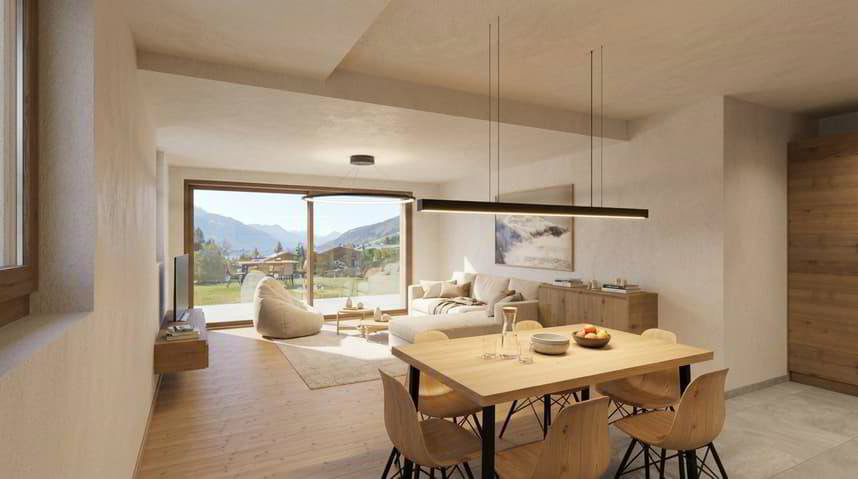 3.5 Zimmer Wohnung zum verkaufen in Versegères - Bild 1/13