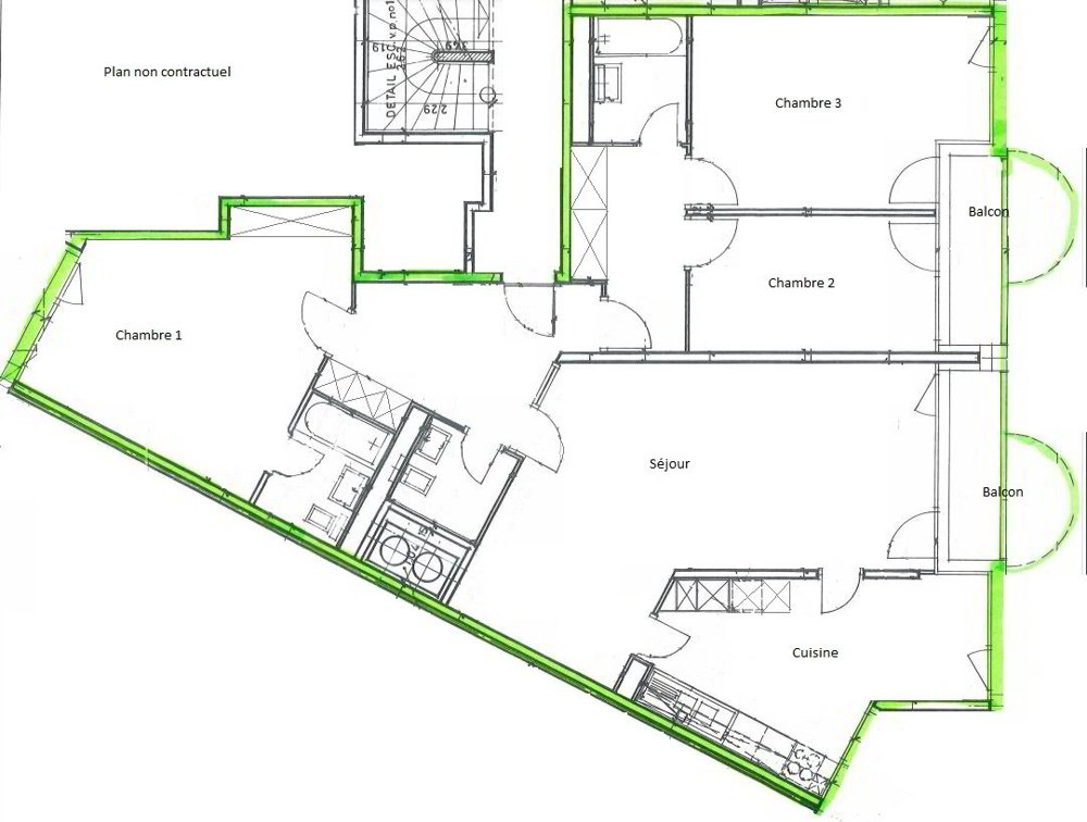 5.5 rooms Apartment for rent in Ginevra - image 1/13
