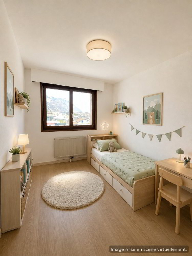 3 rooms Apartment for rent in Muraz (Collombey) - image 1/6