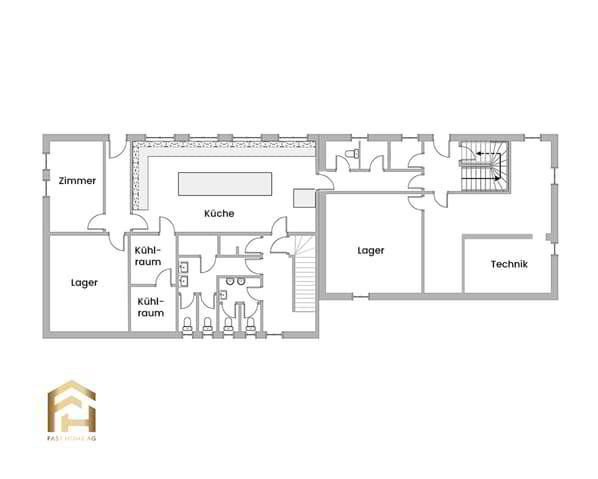 null rooms Office & Commercial to buy in Unterbäch VS - image 1/13