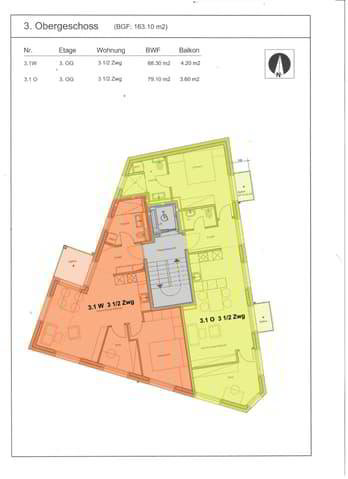 3.5 Zimmer Wohnung zum verkaufen in Glis - Bild 1/2