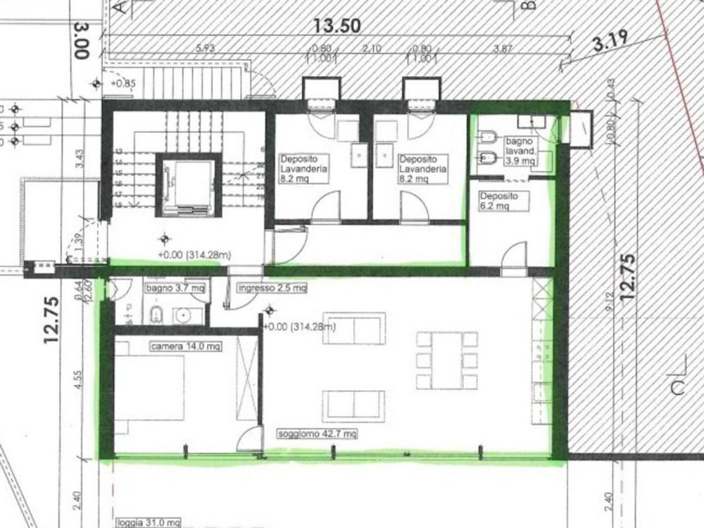 2.5 Zimmer Wohnung zum verkaufen in Bissone - Bild 1/10