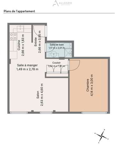 2.5 rooms Apartment to buy in Sierre - image 1/13
