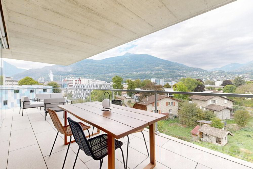 2.5 Zimmer Wohnung zum verkaufen in Monthey - Bild 1/12