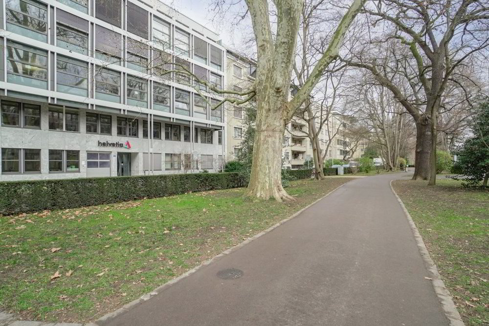 Bevorzugte Lage am Aeschenplatz