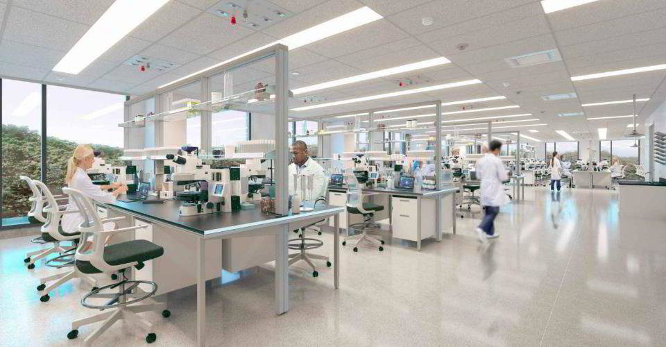 1,000 m² OF PRIME LIFE SCIENCE SPACE