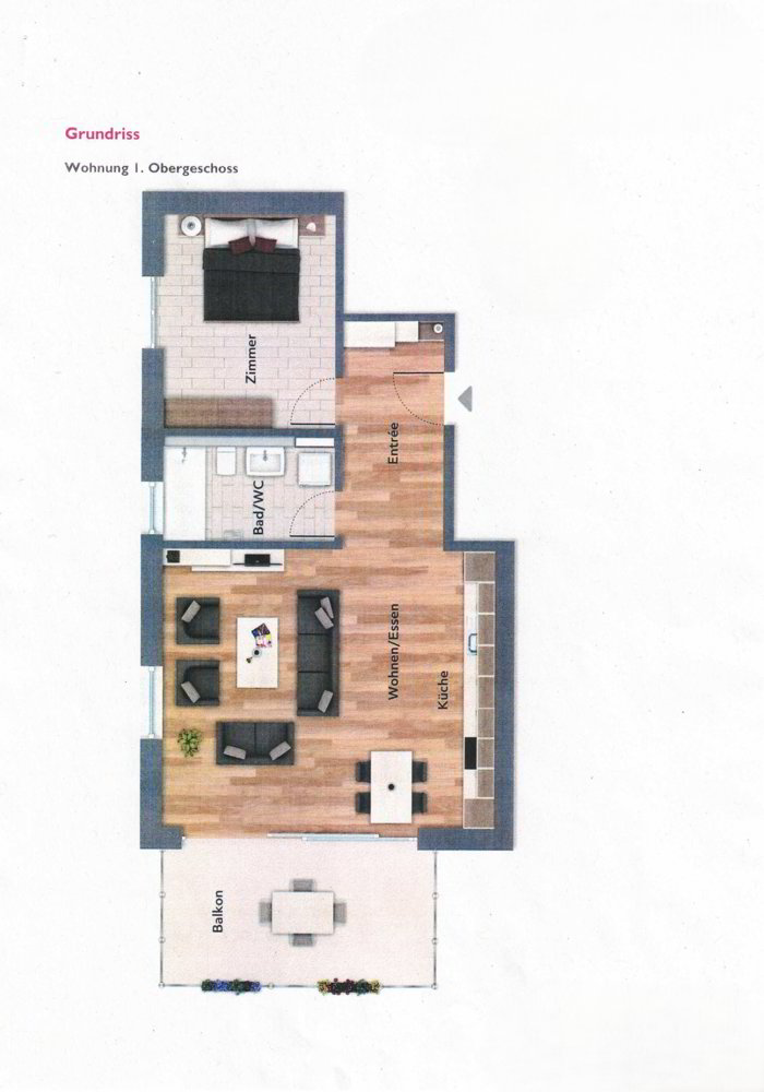 Appartement 2.5 pièces à acheter à Gächlingen - image 1/14