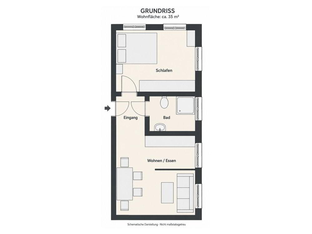 Appartement 2.5 pièces à louer à Sitterdorf - image 1/6