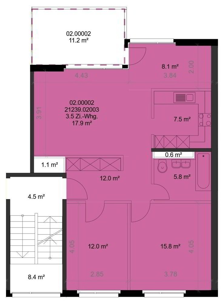 3 rooms Apartment for rent in Kirchberg BE - image 1/8