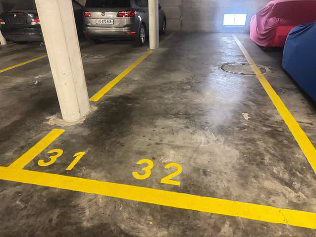 null Zimmer Parkplatz, Garage zu vermieten in Orbe - Bild 1/2