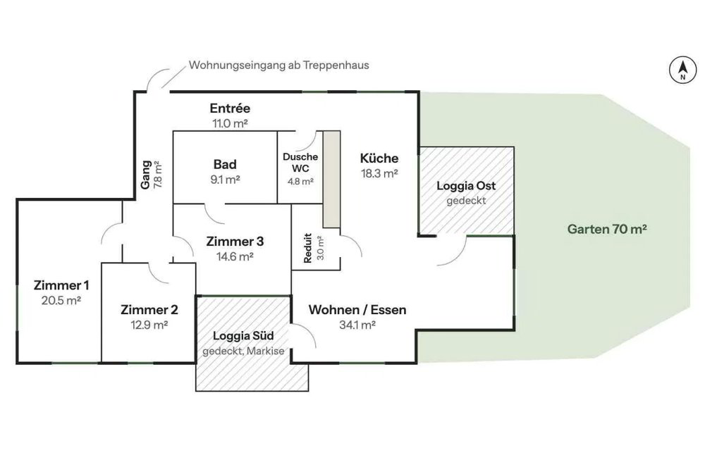Appartement 4.5 pièces à acheter à Oberwil-Lieli - image 1/9