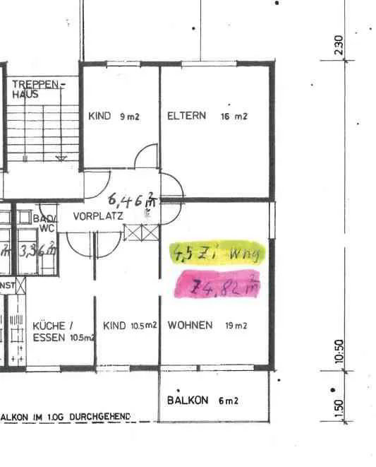 Appartement 4.5 pièces à louer à Wiezikon b. Sirnach - image 1/11