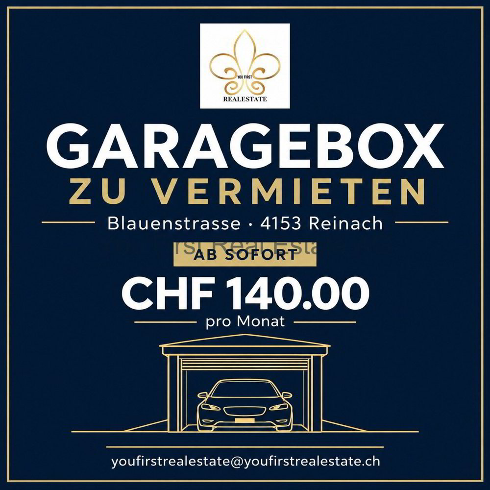 null rooms Car park, garage for rent in Reinach BL - image 1/1