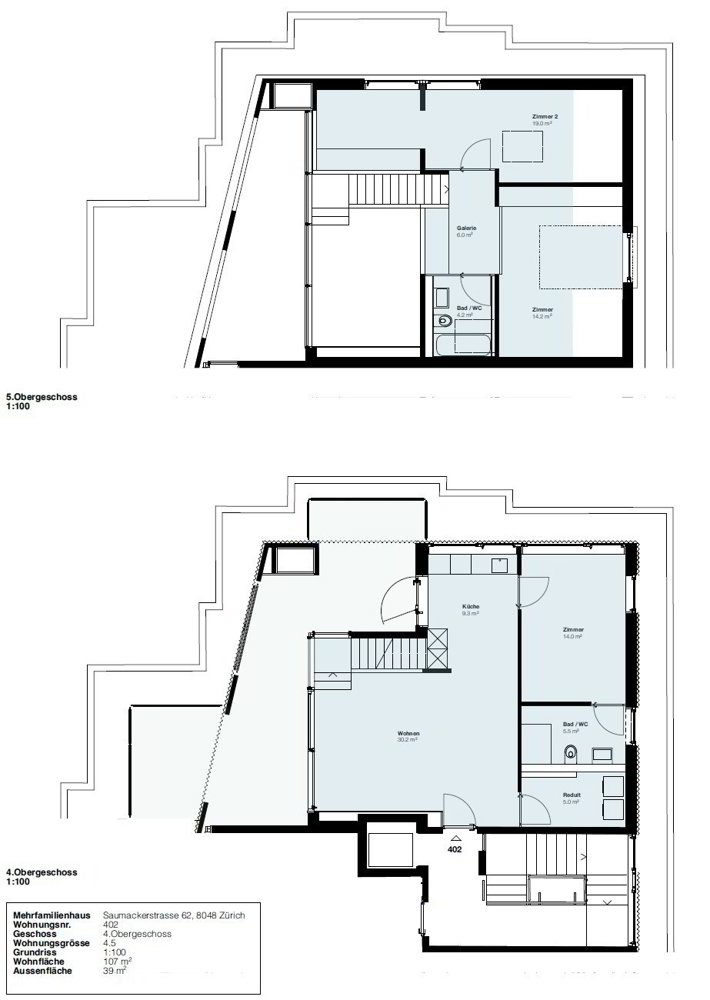 Appartamento di 4 locali in affitto a Zürich - immagine 1/8