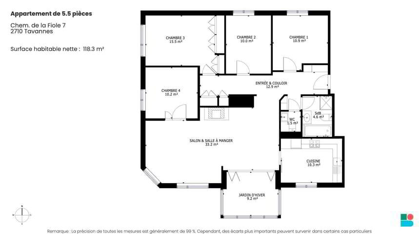 Appartement 5.5 pièces à acheter à Tavannes - image 1/9