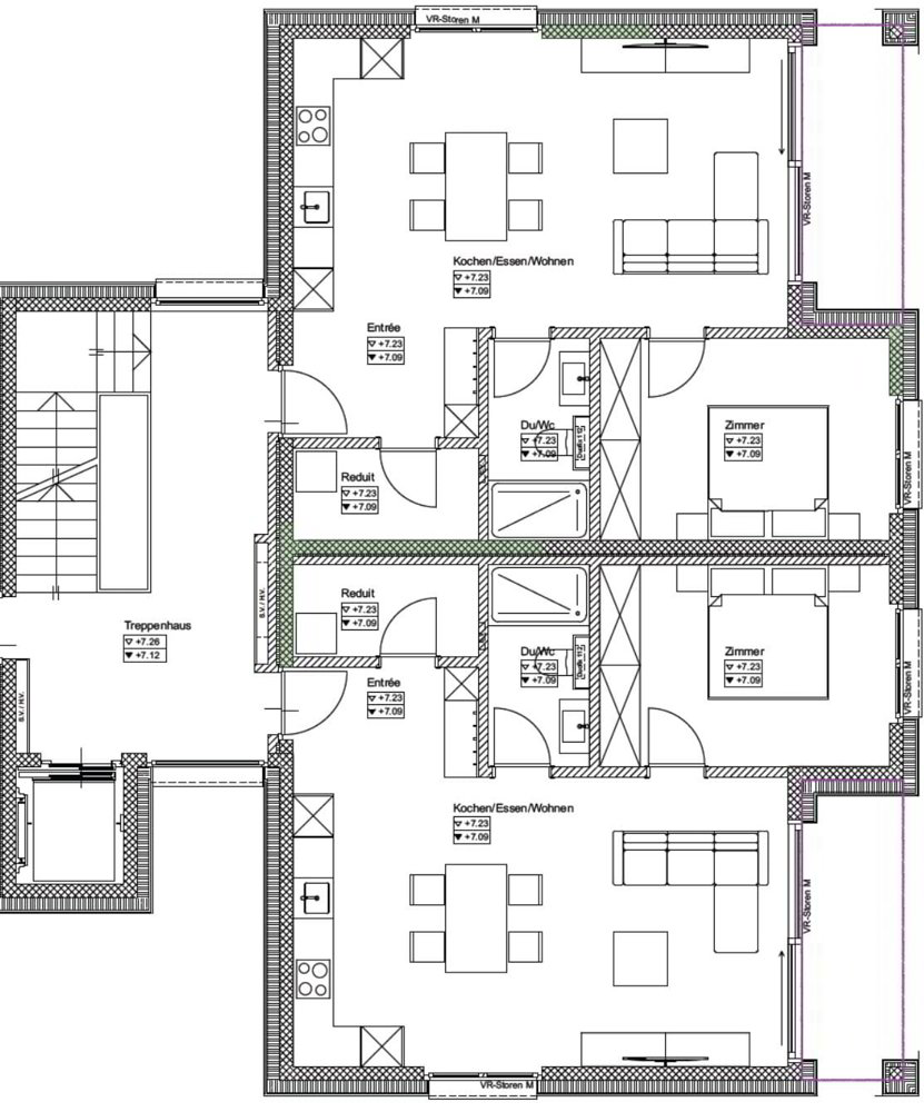 2.5 Zimmer Haus zum verkaufen in Zeneggen - Bild 1/7