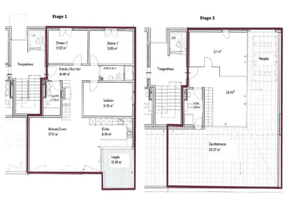 6.5 rooms Apartment for rent in Rupperswil - image 1/12