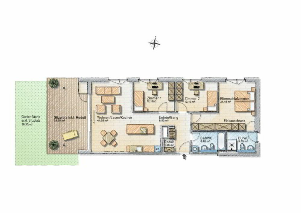 4 Zimmer Wohnung zum verkaufen in Roggwil TG - Bild 1/8