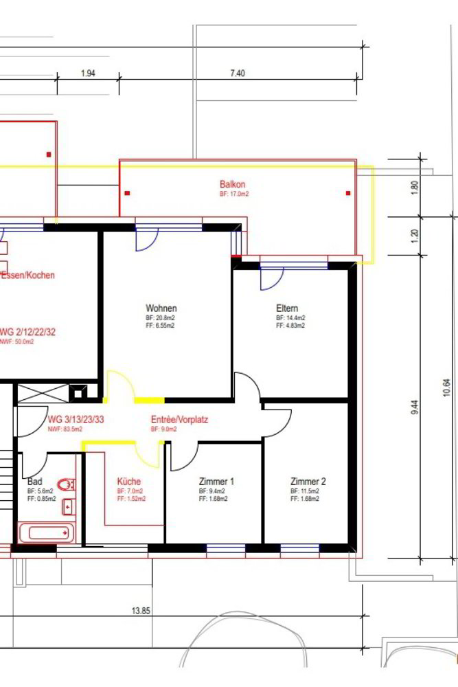 Appartamento di 4 locali in affitto a Kreuzlingen - immagine 1/8