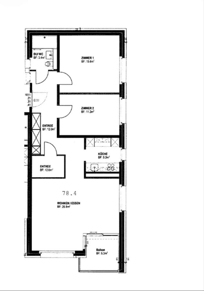 3.5 rooms Apartment for rent in Emmenbrücke - image 1/7