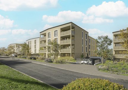 Courgevaux - Moderne 3.5 Zimmerwohnungen mit Abendsonne 1/5